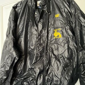 Men's Vintage Black Jacket Sz Large